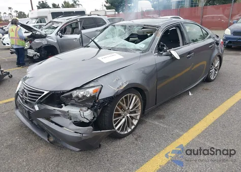 2016 Lexus Is 200T из США, поврежденный, VIN JTHBA1D21G5021829